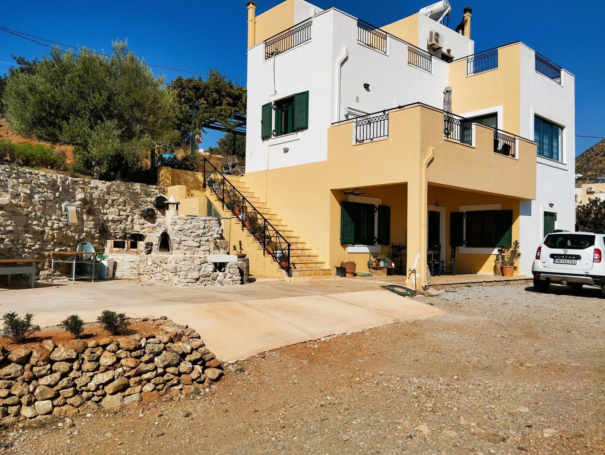 Το Σπίτι Που Σε Ταξιδεύει Villa Agia Galini Exterior foto